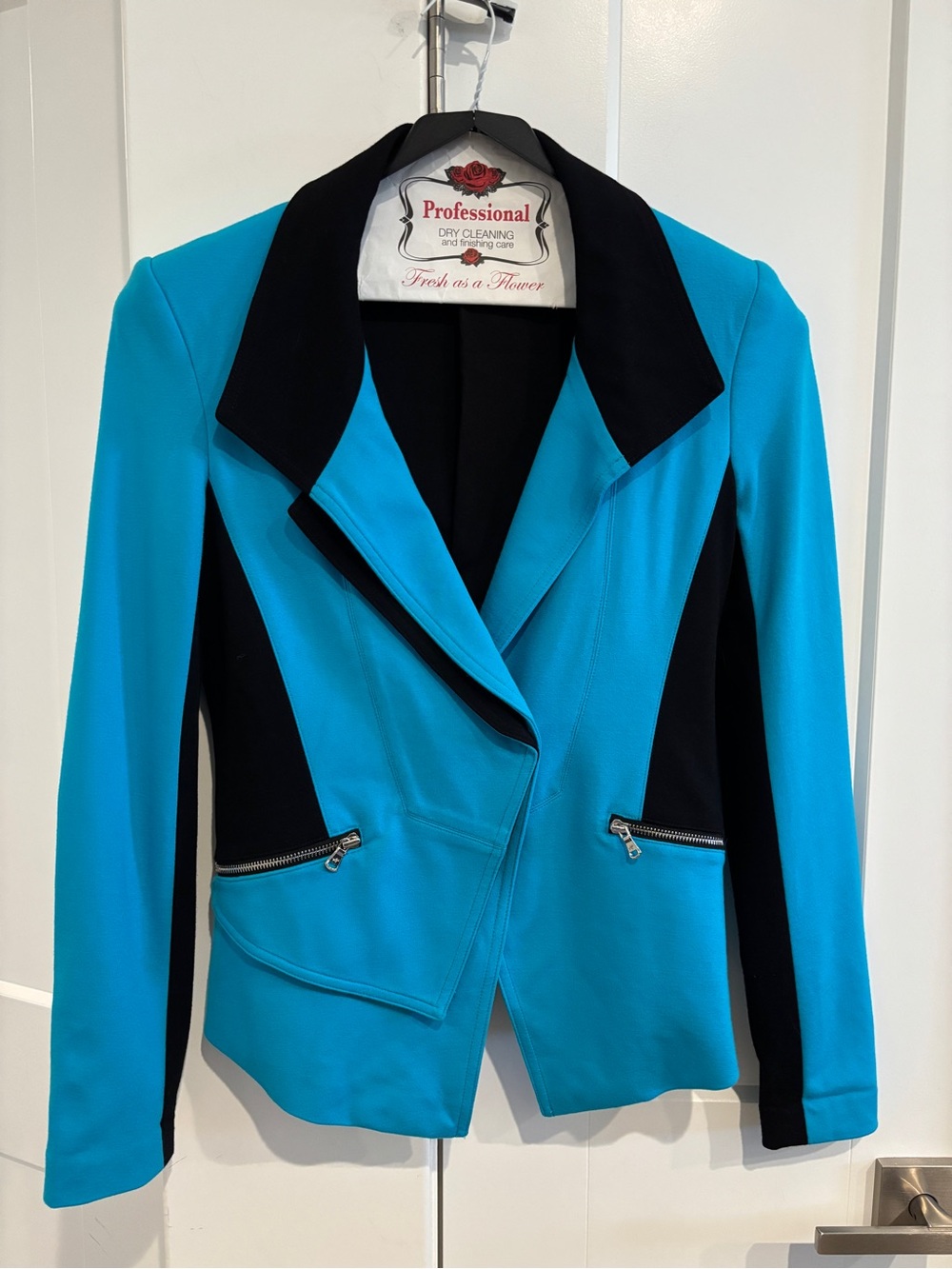 Kenneth Cole Color Blocked Blazer Jacket. Size 6